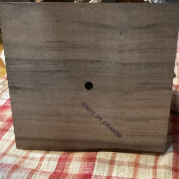 MADE IN CANADA VINTAGE GLASS MUG SET WITH WOODEN CARRY - Picture 8 of 13